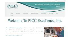 Desktop Screenshot of piccexcellence.com