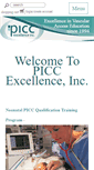 Mobile Screenshot of piccexcellence.com